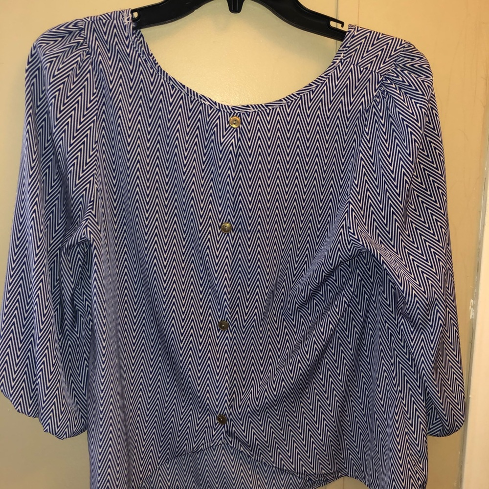 Blue blouse